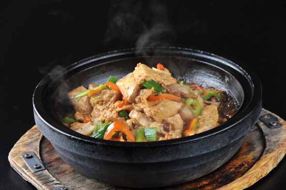 农家手掰豆腐